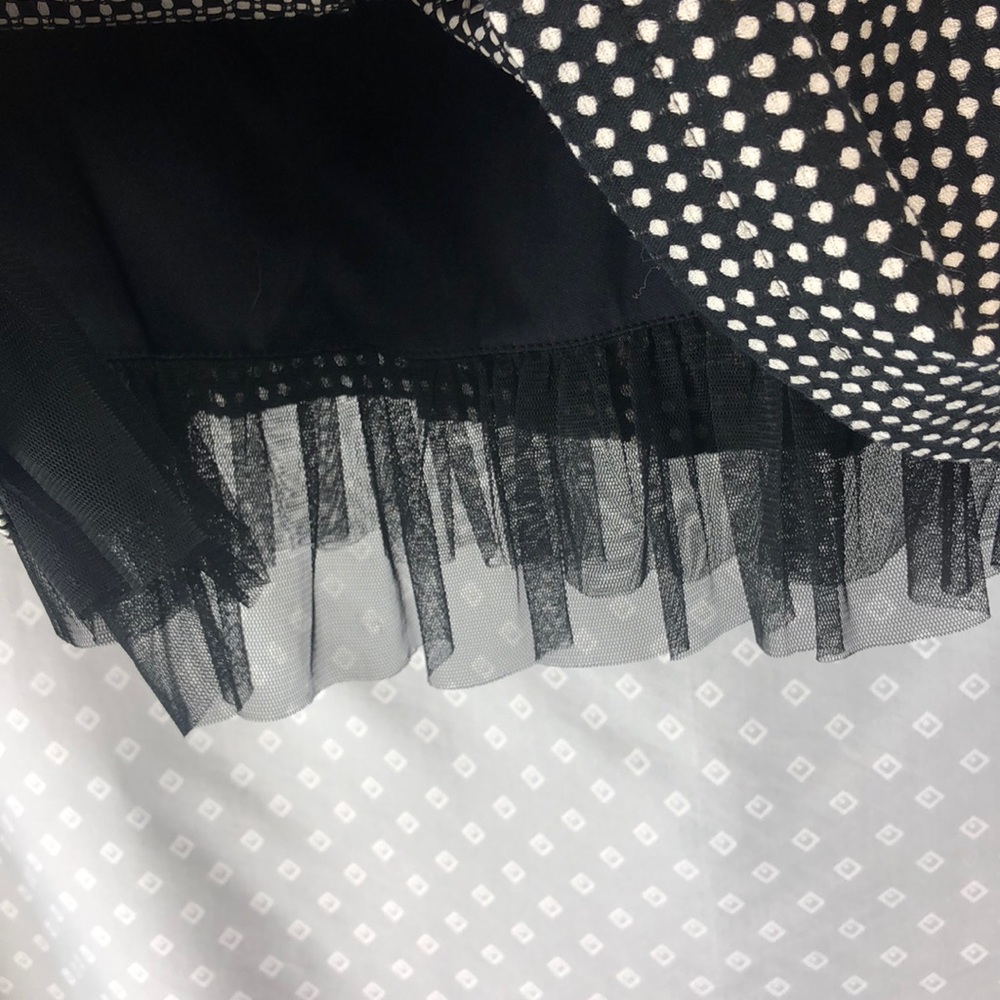 Polka Dot Chain Wrapper Skirt - Picture 6 of 8